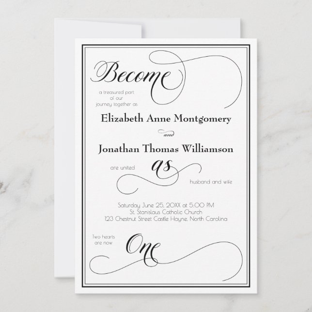 Graceful Devenir un Mariage chrétien (Devant)