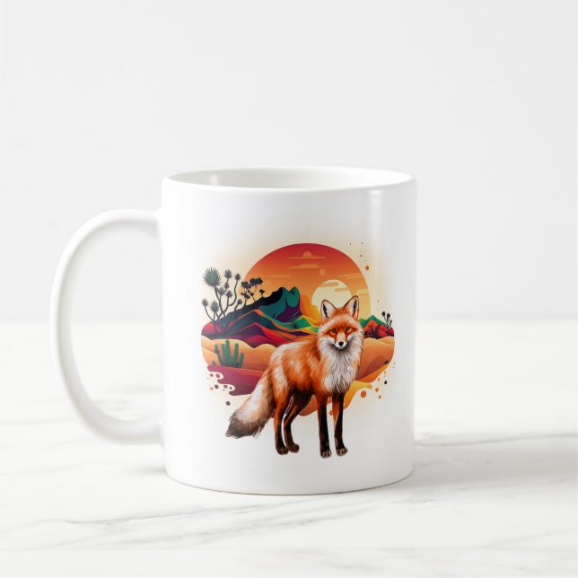 Graceful Fox Mug (Gauche)