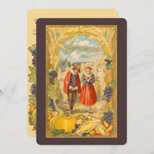 Grâces pèlerines Invitation du Jour d'Action de gr