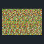 Gracieuse maladresse - Impression 3D cachée<br><div class="desc">Illusion de stéréogramme montrant dans l'image cachée en 3D une girafe maladroite dans une pièce. Stylisé avec un motif abstrait. Stéréogramme est une illusion 3D optique extraordinaire. Il ressemble à du papier peint avec un motif extensible, mais il y a une scène 3D cachée à l'intérieur. Pour le voir, vous...</div>