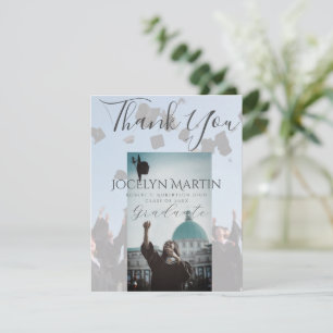 Grad Photo Casquette Toss Bordure Merci Carte post