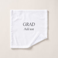 Grad simple graduation minimale élégante typo mode
