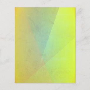 Gradation géométrique jaune moderne