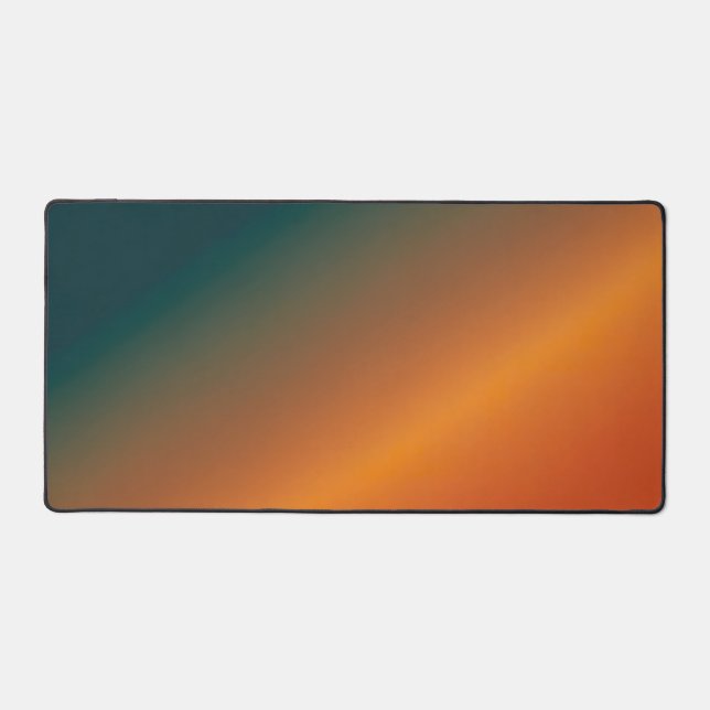 Gradient moderne - Turquoise et orange (Recto)