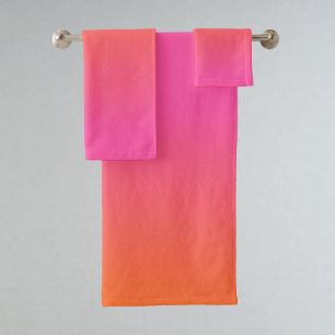 Gradient orange et rose