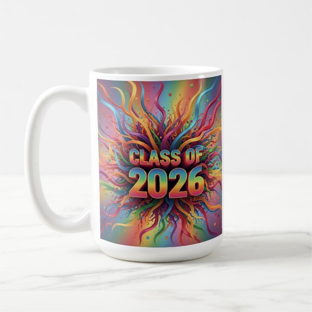 Graduate 2026 Ribbon Mug (Gauche)