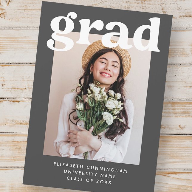 Graduate de la classe de 20XX Moderne Photo Gradua (Créateur téléchargé)