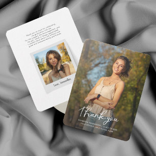 Graduate Photo Graduation 2024 Carte de remercieme