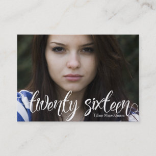 Graduate Vingt-seize Restez en contact Carte perso