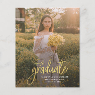 Graduation 2023 Photo Grad Open House Invitation