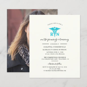 Graduation 2024 Photo Nurse Pinning Invitation