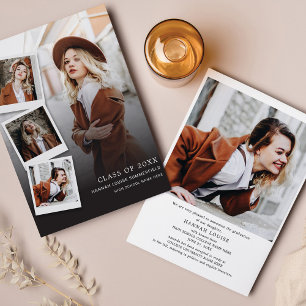 Graduation 2025 Multi Photo Grad Faire-part