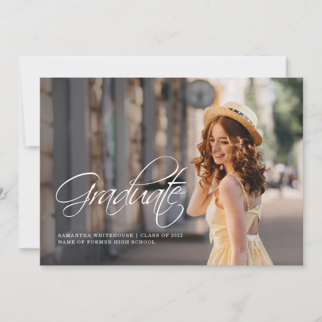 Graduation 2025 Photos Grad Faire-part (Devant)