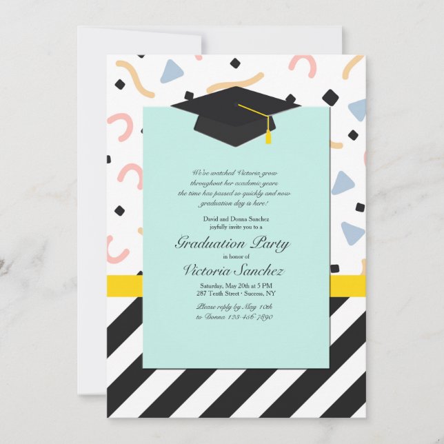 Graduation Bash Invitation (Devant)