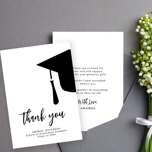 Graduation cap script simple merci (Créateur téléchargé)