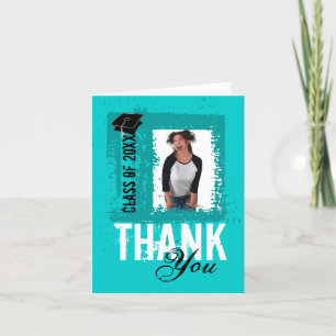 Graduation Carte de remerciements Ajouter photo Tu