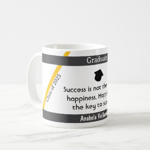 Graduation citation 3 tasse de café