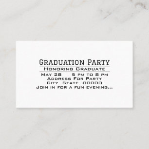 Graduation Class 2025 Party Invitation Paix Out