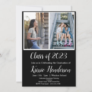 Graduation, Classe de 2023, Invitation photo
