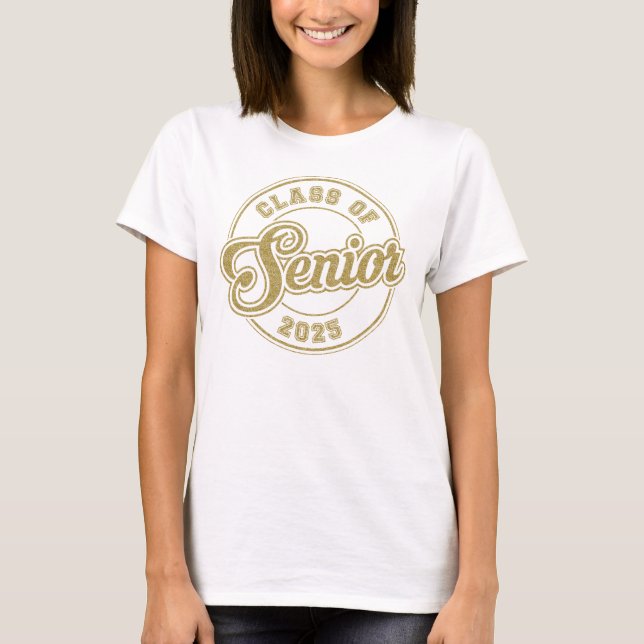 Graduation de classe supérieure 2025 T-shirt perso (Devant)