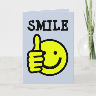 GRADUATION FUNNY SMILE CARTES DE FÉLICITATION
