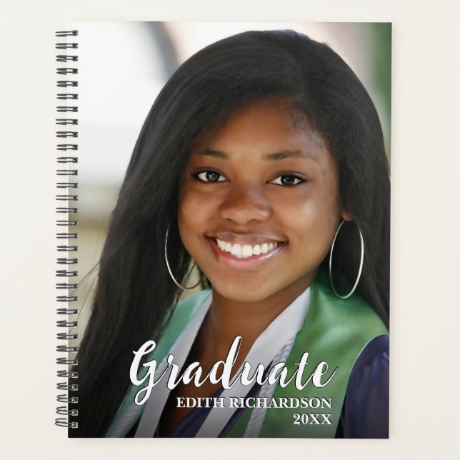 Graduation Graduate Photo School Keepsake Custom (Devant)