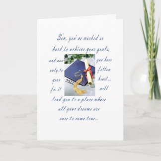 Graduation-Grand-fils, Bonne Carte de Graduation