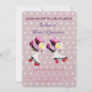 Graduation Invitation Patinage