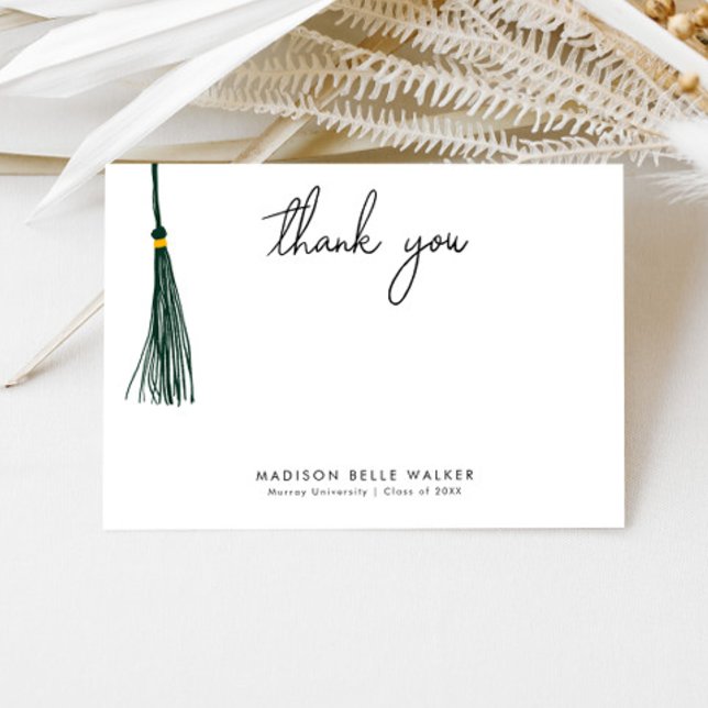 Graduation Merci Green Tassel (Créateur téléchargé)