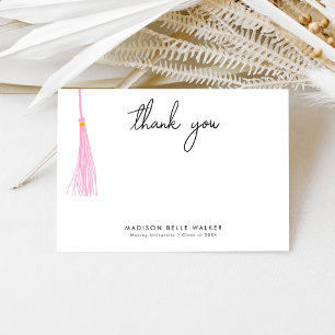 Graduation Merci Light Rose Tassel