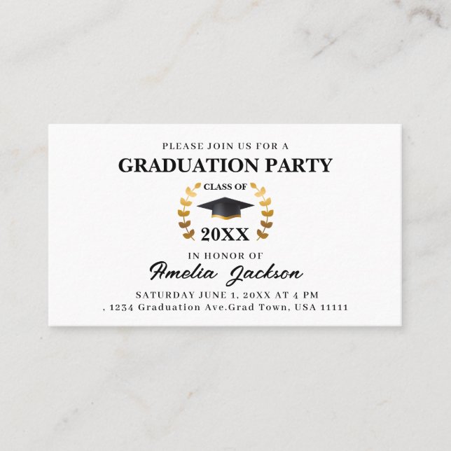 Graduation Party Classe de 2023 Insérer une carte (Devant)