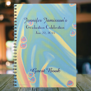 Graduation Party Coeurs Livre d'invité Carnet de s