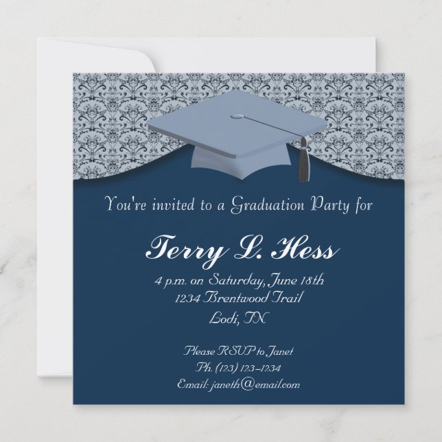 Graduation Party Invitation (Devant)
