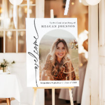 Graduation Party Photo Welcome Sign