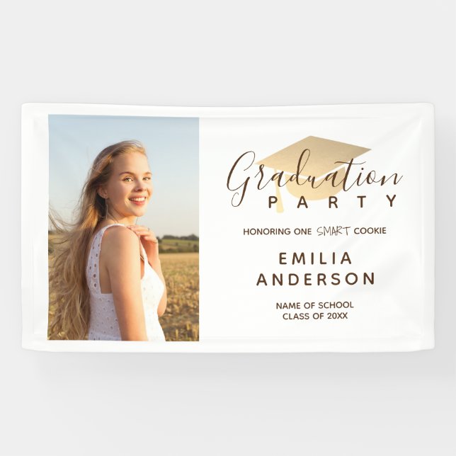 Graduation Party pour une bannière Smart Cookie (Horizontal)