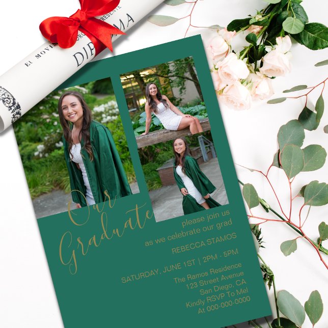 Graduation Photo Party Invitation (Créateur téléchargé)