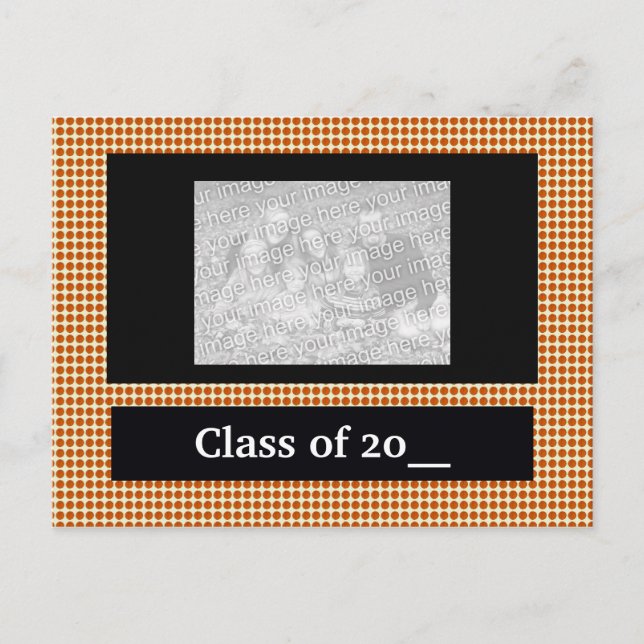 Graduation Photo Party Invitation Tempalte (Devant)