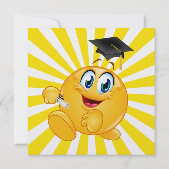 Graduation SMILE Invitation - SRF (Devant)