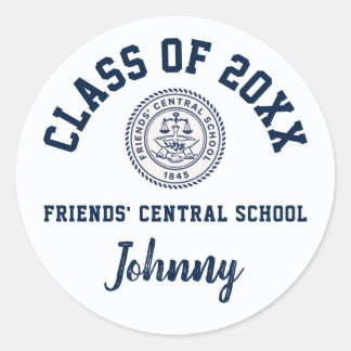 Graduation Stickers Friends' Central School