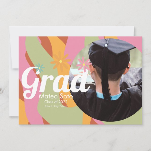 Graduation super Photo Invitation audacieuse (Devant)