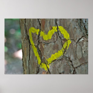 Graffiti aléatoire : Poster du Coeur de la Forêt