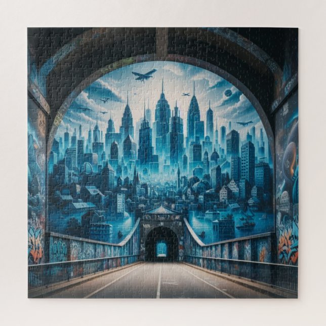 Graffiti Art Jigsaw Puzzle (Vertical)
