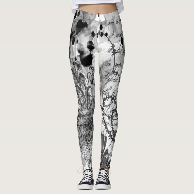 Graffiti Art Leggings (Devant)