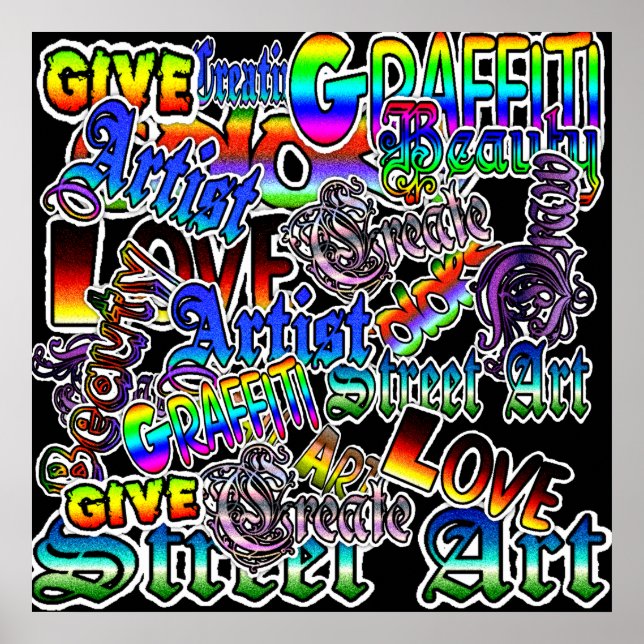 Graffiti Art Poster (Devant)