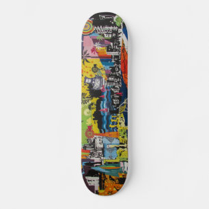 Graffiti Art rue coloré Skateboard