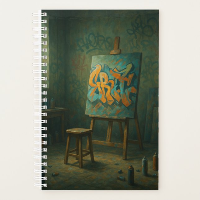 Graffiti Artist Studio Planner 2026 (Devant)