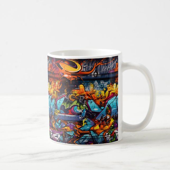 Graffiti Café Mug (Droite)