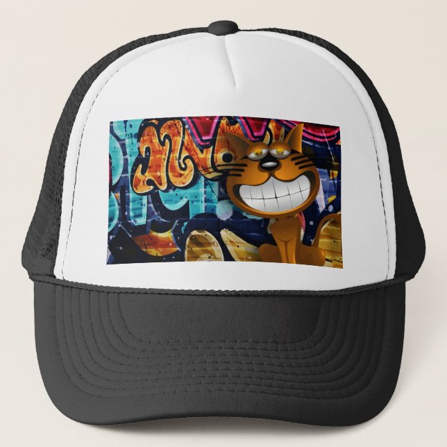 Graffiti, casquette de routier ! (Devant)