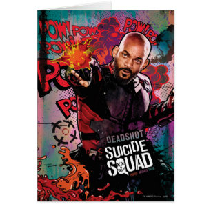 Graffiti de caractère du peloton Deadshot de
