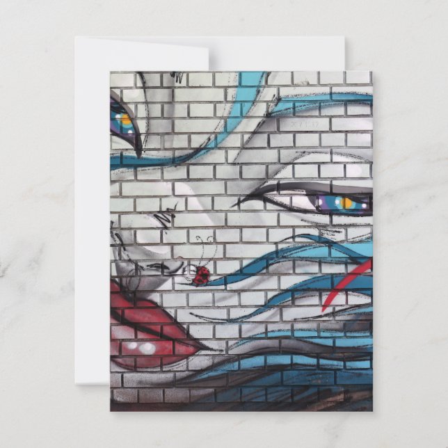 Graffiti de fille asiatique (Devant)